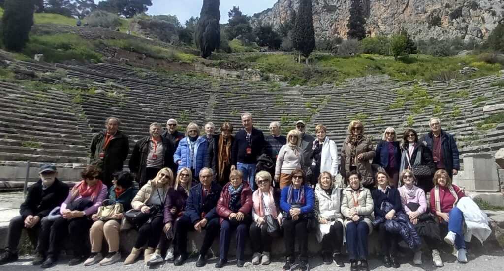 Εντυπωσιακή εκδρομή του Φ.Ι.ΛΟ.Σ. Τρικάλων σε Δελφούς, Αράχοβα και Ιτέα