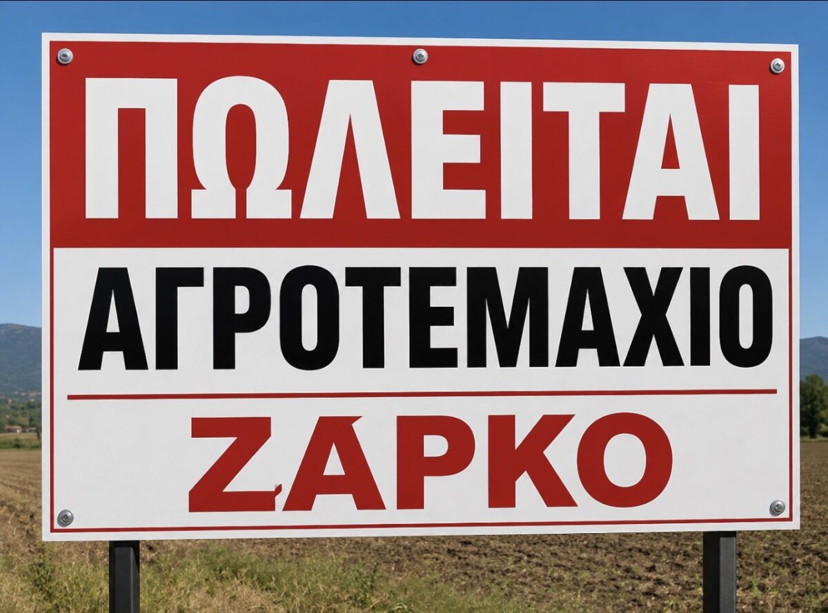 Ζάρκο: Πωλείται αγροτεμάχιο συνολικής έκτασης 32.432 τ.μ., στην τοποθεσία Αγία Ελένη