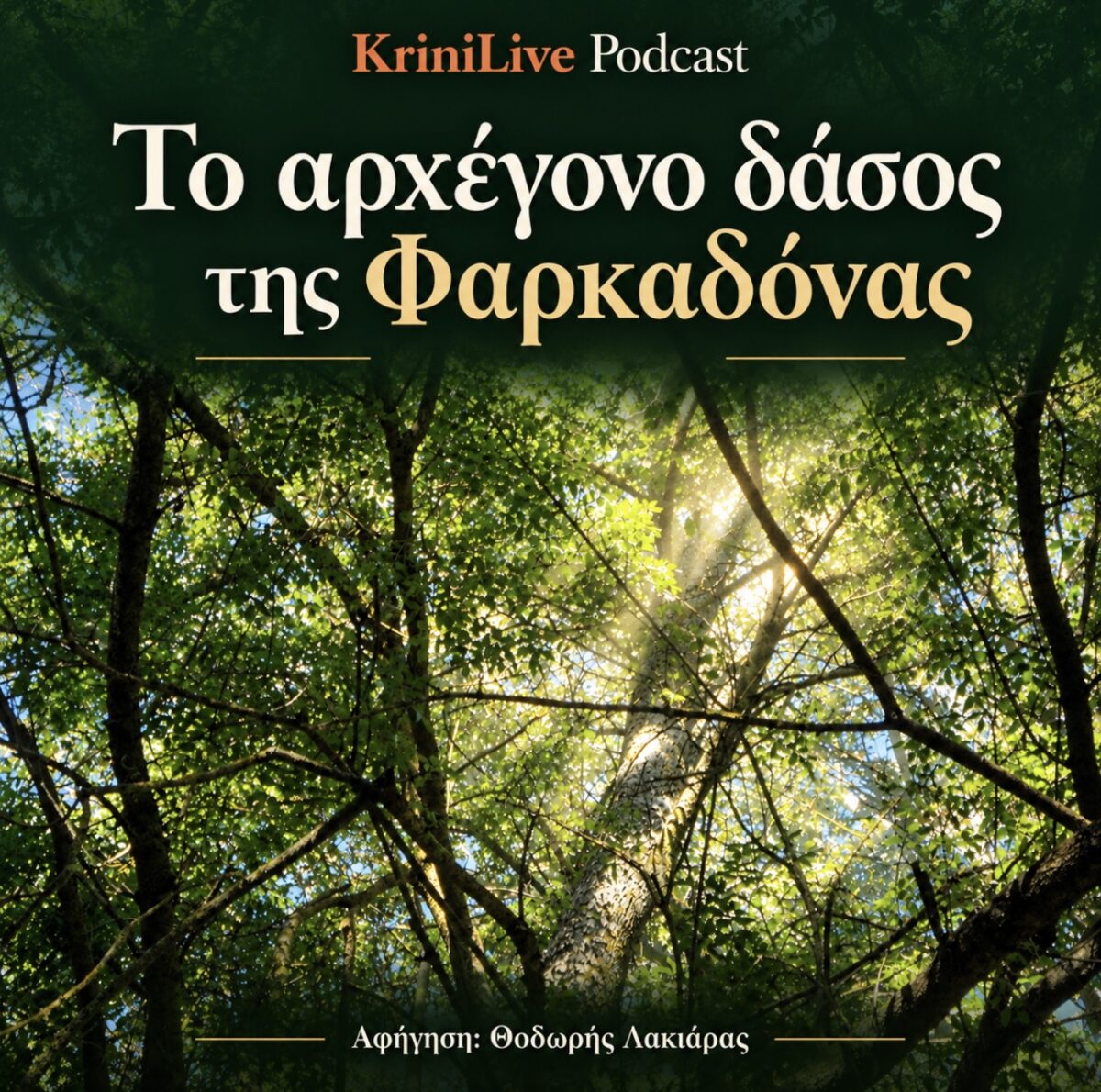 KriniLive Podcast: Το αρχέγονο δάσος της Φαρκαδόνας
